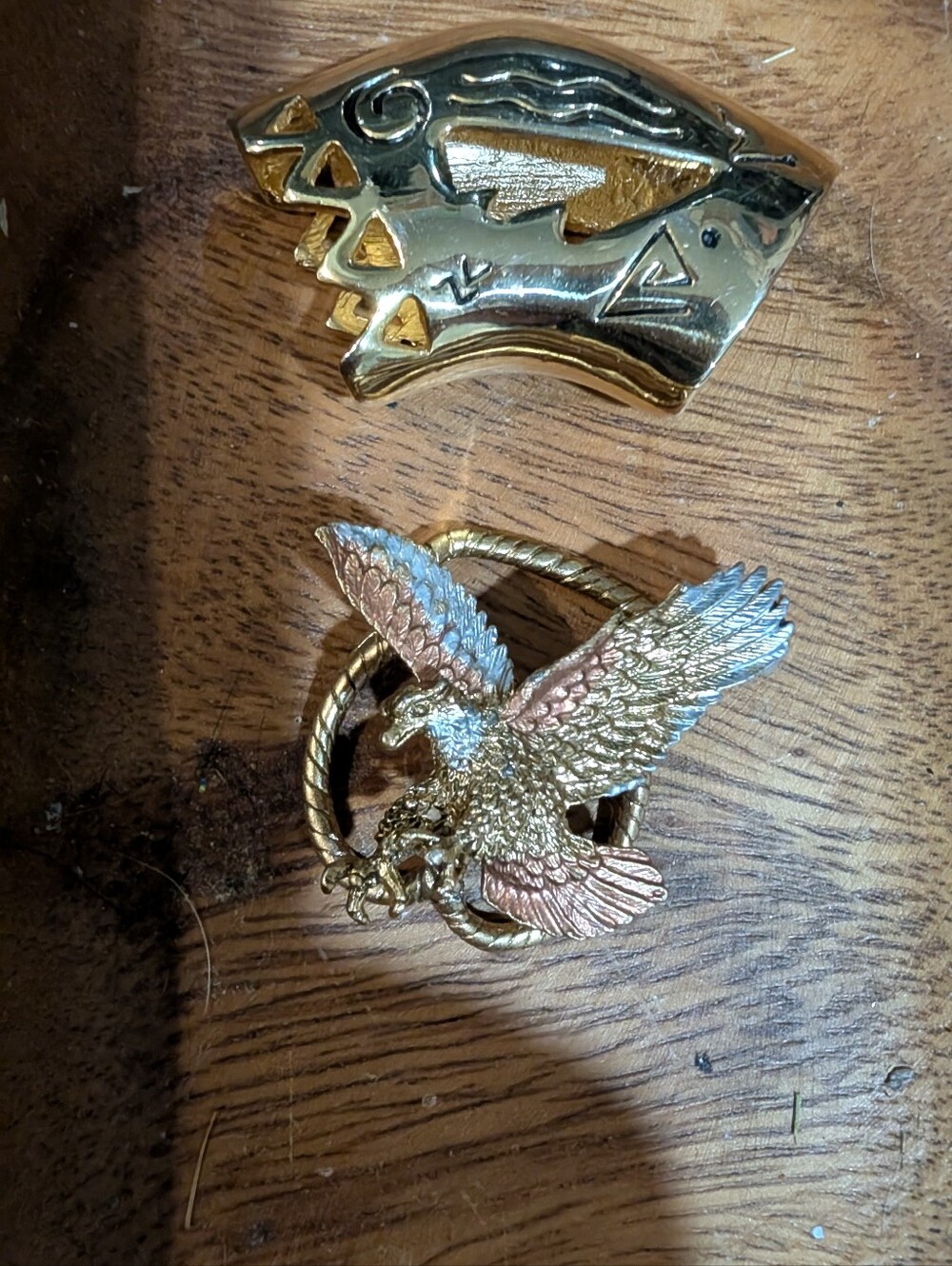 Two Scarf Clips
